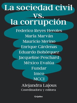 cover image of La sociedad civil vs. la corrupción